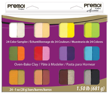 Sculpey Premo Polymer Oven-Baked Clay 2oz Sunshine 5525