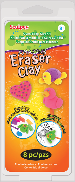Eraser Clay Set