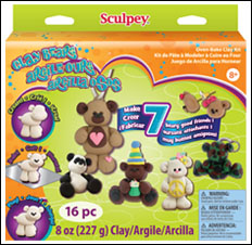 Clay Bears Activity Kit