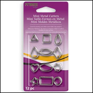 Mini Metal Cutters, 12pc